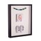ArtToFrames 24x36 Inch Shadow Box Picture Frame, with a Satin Black Tall 1.00" Wide Shadowbox frame and Super White Mat Backing (4654)